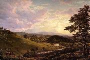 Frederic Edwin Church Stockbridge,Mass. painting